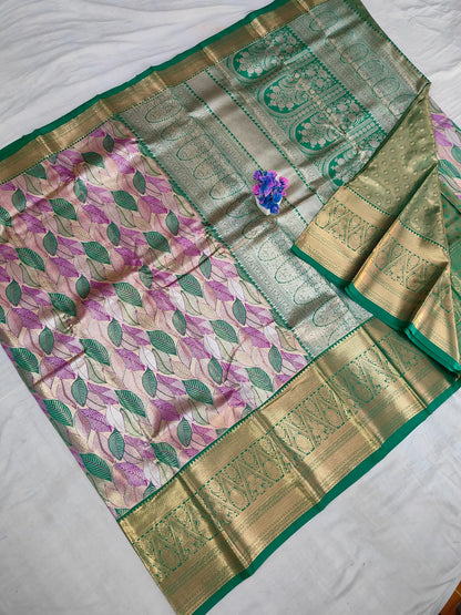 Pure Kanchi pattu gadwal saree