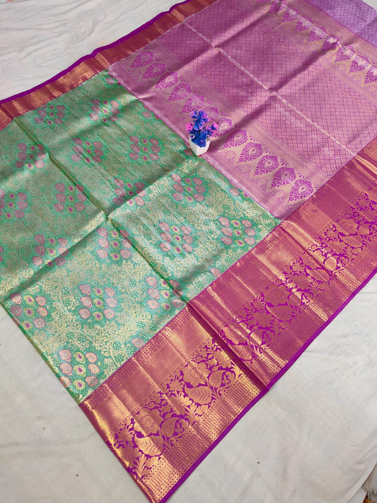 Pure Kanchi pattu gadwal saree