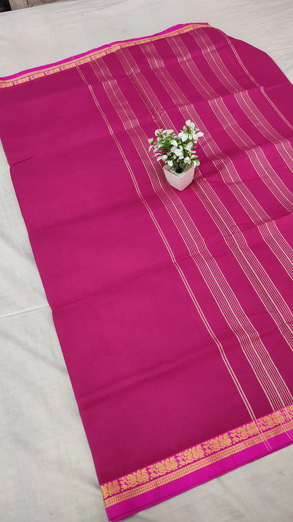 Gadwal cotton buta sarees