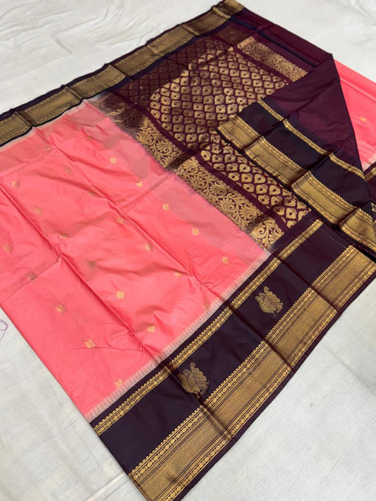 Semi gadwal pattu saree