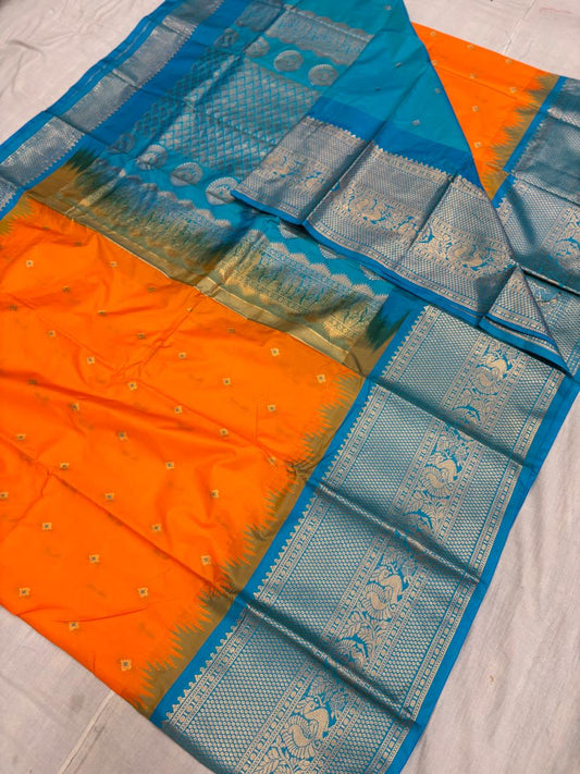 Semi gadwal saree