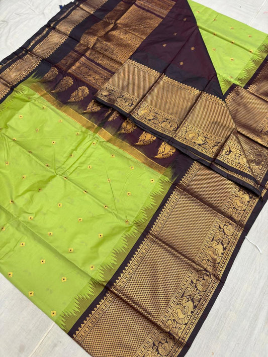 Semi gadwal saree