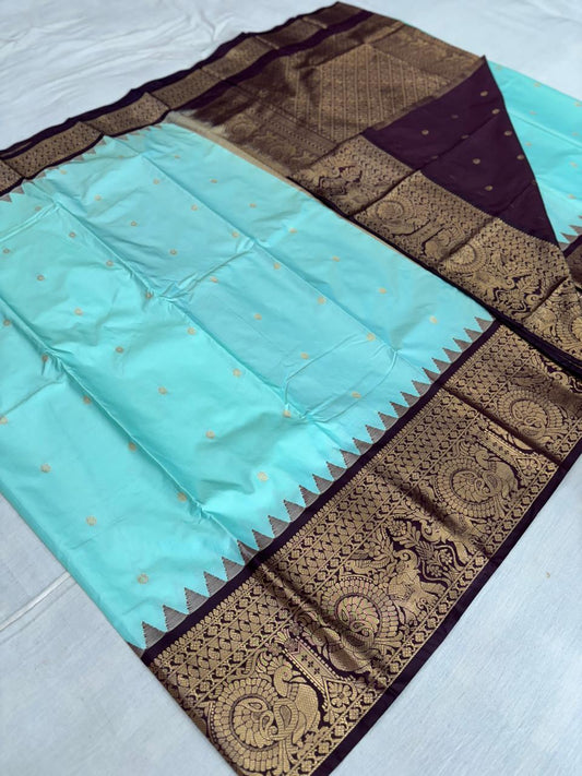 Semi Gadwal pattu sarees