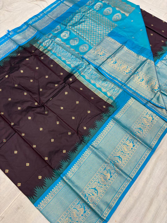 Semi gadwal saree